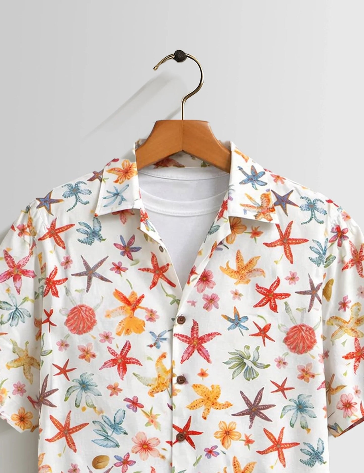 Premium Summer Printed Shirt – Lightweight Casual Beach Shirt for Daily Wear